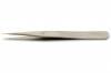 Pattern 1 Tweezers <br> Sharp Non-Magnetic Stainless <br> Grobet 57.0651